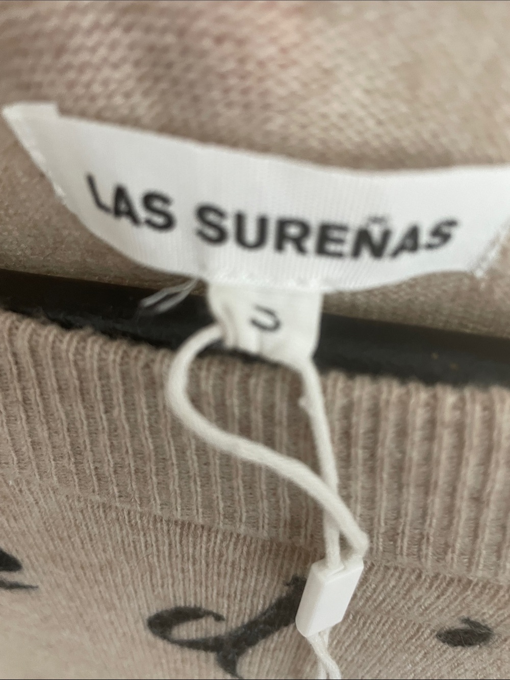 Las Sureñas "Jungle D'Amour" Wool/Cashmere Cheetah Crewneck Pullover Sweater - Picture 5 of 6